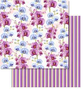 Ursus PREM.GLITTER SCRAPB.PAPER 12"x12",5BL.MOT.246