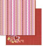 Ursus PREM.GLITTER SCRAPB.PAPER 12"x12",5BL.MOT.261