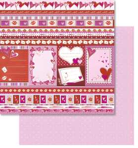 Ursus PREM.GLITTER SCRAPB.PAPER 12"x12",5BL.MOT.262