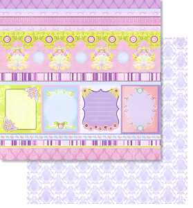 Ursus PREM.GLITTER SCRAPB.PAPER 12"x12",5BL.MOT.268