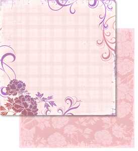 Ursus PREM.GLITTER SCRAPB.PAPER 12"x12",5BL.MOT.27