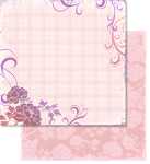 Ursus PREM.GLITTER SCRAPB.PAPER 12"x12",5BL.MOT.27