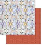 Ursus PREM.GLITTER SCRAPB.PAPER 12"x12",5BL.MOT.270