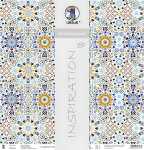 Ursus PREM.GLITTER SCRAPB.PAPER 12"x12",5BL.MOT.270