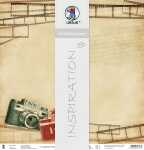 Ursus PREM.GLITTER SCRAPB.PAPER 12"x12",5BL.MOT.281