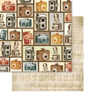 Ursus PREM.GLITTER SCRAPB.PAPER 12"x12",5BL.MOT.282