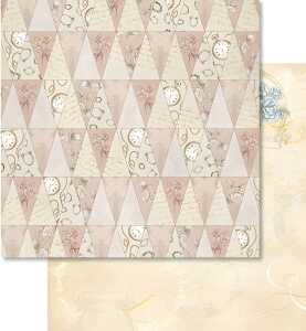 Ursus PREM.GLITTER SCRAPB.PAPER 12"x12",5BL.MOT.288