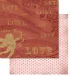 Ursus PREM.GLITTER SCRAPB.PAPER 12"x12",5BL.MOT.29