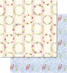 Ursus PREM.GLITTER SCRAPB.PAPER 12"x12",5BL.MOT.297