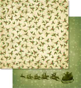 Ursus PREM.GLITTER SCRAPB.PAPER 12"x12",5BL.MOT.313