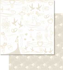 Ursus PREM.GLITTER SCRAPB.PAPER 12"x12",5BL.MOT.32