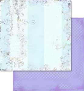 Ursus PREM.GLITTER SCRAPB.PAPER 12"x12",5BL.MOT.41