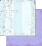 Ursus PREM.GLITTER SCRAPB.PAPER 12"x12",5BL.MOT.41