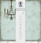 Ursus PREM.GLITTER SCRAPB.PAPER 12"x12",5BL.MOT.43