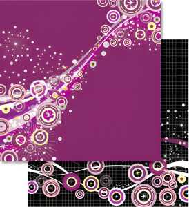 Ursus PREM.GLITTER SCRAPB.PAPER 12"x12",5BL.MOT.57