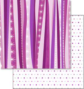 Ursus PREM.GLITTER SCRAPB.PAPER 12"x12",5BL.MOT.59