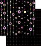 Ursus PREM.GLITTER SCRAPB.PAPER 12"x12",5BL.MOT.60