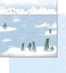 Ursus PREM.GLITTER SCRAPB.PAPER 12"x12",5BL.MOT.62