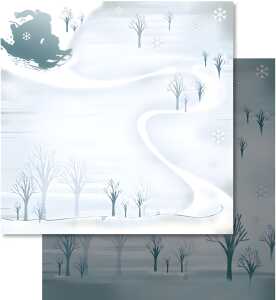 Ursus PREM.GLITTER SCRAPB.PAPER 12"x12",5BL.MOT.65