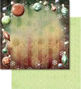 Ursus PREM.GLITTER SCRAPB.PAPER 12"x12",5BL.MOT.70