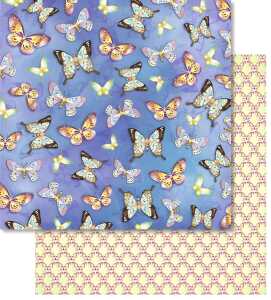 Ursus PREM.GLITTER SCRAPB.PAPER 12"x12",5BL.MOT.74