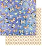 Ursus PREM.GLITTER SCRAPB.PAPER 12"x12",5BL.MOT.74