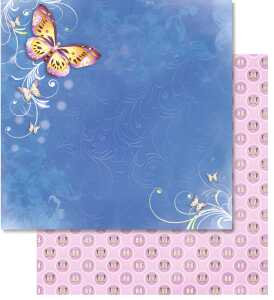 Ursus PREM.GLITTER SCRAPB.PAPER 12"x12",5BL.MOT.76