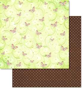 Ursus PREM.GLITTER SCRAPB.PAPER 12"x12",5BL.MOT.77