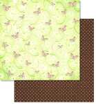 Ursus PREM.GLITTER SCRAPB.PAPER 12"x12",5BL.MOT.77