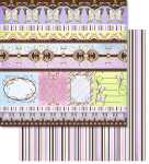 Ursus PREM.GLITTER SCRAPB.PAPER 12"x12",5BL.MOT.78