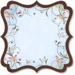 Ursus PREM.GLITTER SCRAPB.PAPER 12"x12",5BL.MOT.79