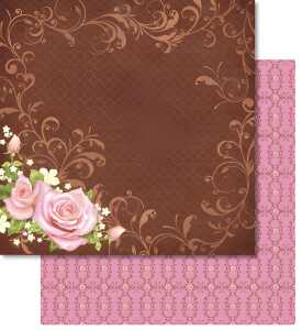 Ursus PREM.GLITTER SCRAPB.PAPER 12"x12",5BL.MOT.82