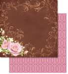 Ursus PREM.GLITTER SCRAPB.PAPER 12"x12",5BL.MOT.82