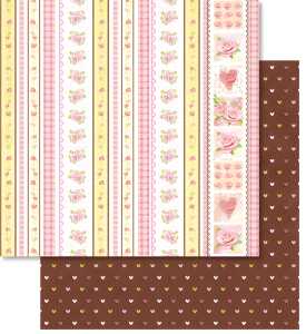 Ursus PREM.GLITTER SCRAPB.PAPER 12"x12",5BL.MOT.83