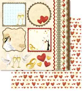 Ursus PREM.GLITTER SCRAPB.PAPER 12"x12",5BL.MOT.89