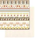 Ursus PREM.GLITTER SCRAPB.PAPER 12"x12",5BL.MOT.91