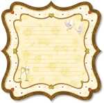 Ursus PREM.GLITTER SCRAPB.PAPER 12"x12",5BL.MOT.93