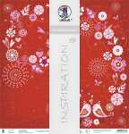 Ursus PREM.GLITTER SCRAPB.PAPER 12"x12",5BL.MOT.94