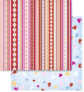 Ursus PREM.GLITTER SCRAPB.PAPER 12"x12",5BL.MOT.97