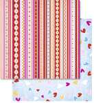 Ursus PREM.GLITTER SCRAPB.PAPER 12"x12",5BL.MOT.97