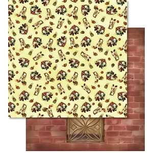 Ursus PREM.GLITTER SCRAPB.PAPER 12"x12",25BL.MO.130