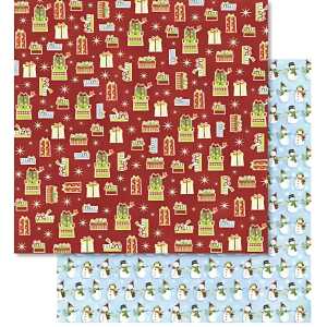 Ursus PREM.GLITTER SCRAPB.PAPER 12"x12",25BL.MO.154