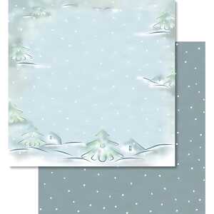 Ursus PREM.GLITTER SCRAPB.PAPER 12"x12",25BL.MOT.61