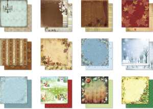 Ursus PREMIUM GLITTER SCRAPBOOK PAPER VERSION 3