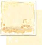 Ursus SCRAPB.PAPER CHRISTL.SYMB.12"x12",5BL.MOT.01