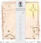 Ursus SCRAPB.PAPER CHRISTL.SYMB.12"x12",5BL.MOT.05