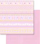 Ursus SCRAPB.PAPER BABY ROSA 12"x12",5BL.MOTIV 01