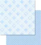 Ursus SCRAPB.PAPER BABY BLAU 12"x12",5BL.MOTIV 03