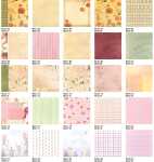 Ursus SCRAPB.PAPER MEMORIES 12"x12",25BL.MOTIV 02