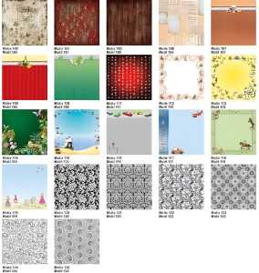 Ursus SCRAPB.PAPER MEMORIES 12"x12",25BL.MOTIV 123